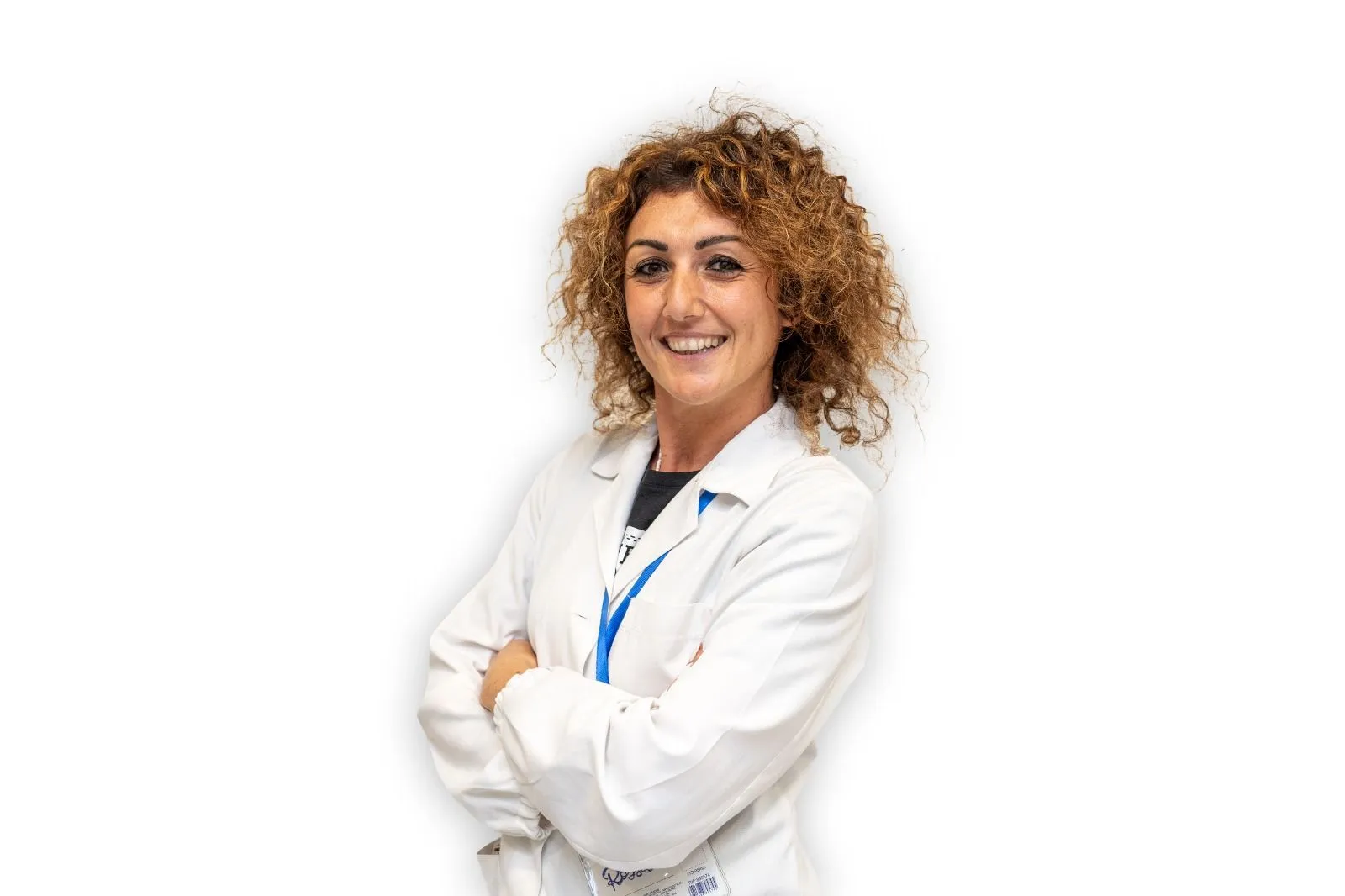 Membro dello staff in camice da laboratorio 5